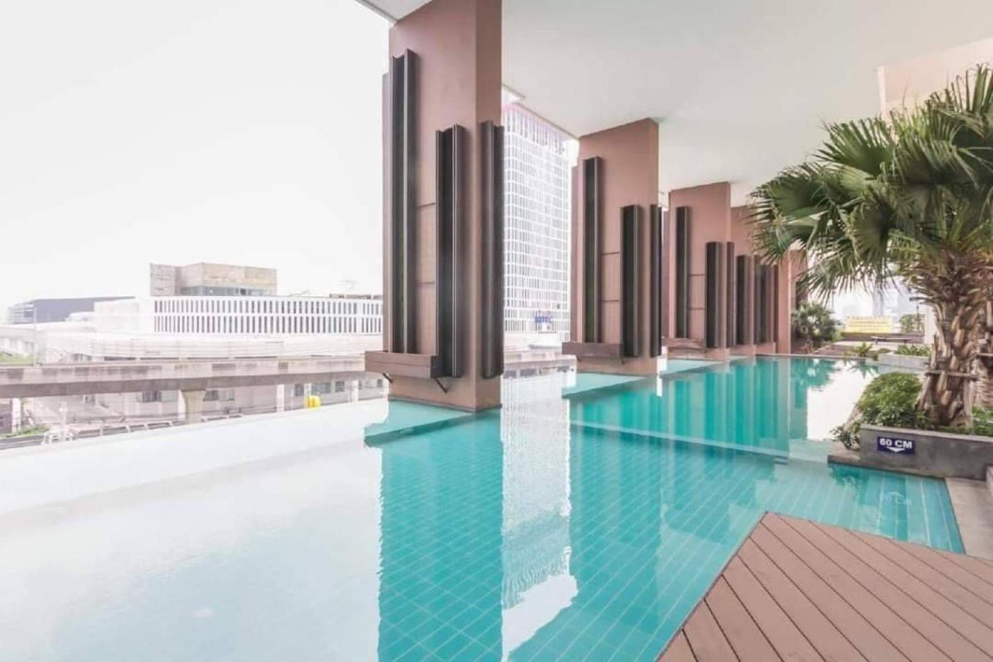 Ferienwohnung Bkk Downtown2Min Walk Tobts Ban Khlong Samrong Exterior foto